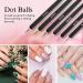 Nail Art Brushes Dual-Head Pen Painting Set for DIY Gel Manicure - Black - Buy Online on GoSupps.com