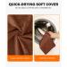 BurgeonNest Pet Heating Pad for Dogs Cats 18 x 16 Inch - Adjustable Temperature Electric Heated Pet Bed Warmer Blanket with Timer and Auto Power-Off in Khaki - Buy Online on GoSupps.com