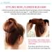 MMDOCO 4-Piece Hair Styling Set - Bun Maker Magic Hair Donut Rolls Curlers & Clips for Perfect Hairstyles - Buy Online on GoSupps.com