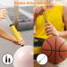 Amble Air Ball Pump with 5 Needles & Pressure Gauge - Portable Hand Pump for Sports Balls & Balloons - Buy Online on GoSupps.com