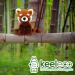 Deluxe Paws Plush Eco Toy - 100% Recycled Materials (Red Panda) - Buy Online on GoSupps.com
