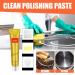 Raturv Metal Polish Cream Stainless Steel Scratch Remover Metal Cleaner Chrome Polish New Metal Rust Remover Chrome Rust Remover Stainless Polish Cream (3pcs) - Buy Online on GoSupps.com