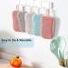 Reusable Microfiber Kitchen Cleaning Sponges - 4 Pack Multicolored Pot & Dish Scrubbers - Buy Online on GoSupps.com