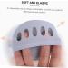 Buy 6 Pairs High Heels Forefoot Metatarsal Pads - Invisible Half Insoles for Women's Boots - Miss Cotton White Shoe Bottom Protector - Buy Online on GoSupps.com
