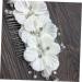 Didiseaon Wedding Hair Accessories Hair Side Combs Rhinestones Hair Comb Bridal Hair Comb Bridal Hair Accessories Bridal Side Combs White Korean Bridesmaid Headgear - Buy Online on GoSupps.com