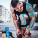 GNCLOUD Kinesiology Tape 2 Rolls 5cm x 5m - Blue Elastic Muscle Support Tape for Exercise - Buy Online on GoSupps.com