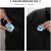 Blue Butterfly & Clouds Pill Box - 2 Compartment Decorative Metal Pill Organizer | Portable Pocket & Purse Medication Case - Buy Online on GoSupps.com