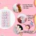 96-Piece Kids Fake Nails Set with Nail Glue - Short False Nails for Children Girls | Pre-Glue, Full Cover, Lovely Design - Ready to Wear Press-On Gel Nails (B) - Buy Online on GoSupps.com