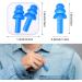 5 Pairs Soft Silicone Ear Plugs Noise Cancelling Earplugs with Case Reusable Washable Waterproof for Sleeping Swimming Study Concert Airplanes 5 Assorted Colors - Buy Online on GoSupps.com