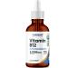 Nutricost Organic Vitamin B12 (Methylcobalamin) Liquid Drops (5 000mcg) 3.8 Fl. Oz - USDA Organic OTCO Certified Vegetarian-Friendly GMO-Free Gluten-Free 115 Servings