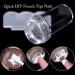 YOXIER Nail Round Head Silicone Stamping Transparent Tool Wear- for Female 1 Set Multicolor - Buy Online on GoSupps.com