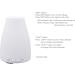 Essential Oil Diffuser with Color Changing LED Lights Includes Cinnamon & Orange Oils | International Shipping - Buy Online on GoSupps.com