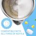Buy NATRUTH 20 Pack Limescale Removal & Odor-Free Cleaning Tablets | Efficient Kettle & Coffee Cup Descaler for Stainless Steel | International Shipping Available - Buy Online on GoSupps.com