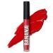 Banana Beauty Semi Matte Liquid Lipstick with 10h stop (the glam bam / cool red) - lipstick matt for full lips - protection against drying out & intensive volume the glam bam / cool red 3 ml (1 Pack)