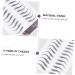 FRCOLOR 36 Sheets Waterproof Eyebrow Stickers Black Makeup Authentic Fake Eyebrows False Eyebrows Cosmetics 1 count (Pack of 1) Blackx3pcs - Buy Online on GoSupps.com