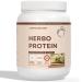 Herbo Protein 100% Whey Protein Isolate Naturally Hydrolized. 24g of Protein 2g of Sugar Low Carb Gluten Free 2 Pound 30 Servings Vanilla - Cinnamon - Cardamom Protein Powder