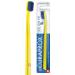 Curaprox Toothbrush CS 5460 Ultra Soft - Manual toothbrush for adults with 5460 Ultra Soft CUREN bristles - Yellow-Blue