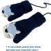 BEISIJIA Toddler Kids Winter Knitted Mittens | Cute Cartoon Gloves | Full Finger Mittens with String | Navy Blue+Red | Ages 1-4 - Buy Online on GoSupps.com