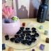 XIANNVXI 20 Pcs Black Obsidian Crystal Heart Stones - Natural Black Tourmaline Healing Gemstones for Energy Balancing | Reiki Palm Stones for Meditation - Buy Online on GoSupps.com