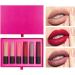 Velvet Lip Gloss6 Piece Long Lasting Liquid Matte Lipstick Set Long Lasting High Pigmented Nude Waterproof Lip Gloss Set Girls Women Makeup Gift Set Purble Set A - Buy Online on GoSupps.com