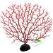 QUETHEDS Faux Coral D cor Artificial Coral Branch D cor Sea Fan Coral Decorations Aquariums Ornament Fish Tanks Landscape Sea Fan Coral Decorations Black Small - Buy Online on GoSupps.com