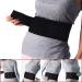 Healifty Magnetic Self-Heating Lumbar Support Belt - Adjustable Pain Relief & Massager for Lower Back - Size M (Black) - International Shipping - Buy Online on GoSupps.com