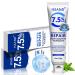 Hydroxyapatite Toothpastes for Enamel Protection and Tooth Strengthening Fluoride-Free Cooling Mint Promotes Fresh Breath Daily Use for Oral Health/ 120G (Pack of 2)