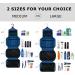 Homchen Waterproof Hanging Travel Toiletry Bag | Portable Cosmetic Wash Bag for Men and Women - Royal Blue - Buy Online on GoSupps.com
