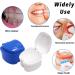 Buy 2 Dental Prosthesis Cases with Cleaning Brushes | Storage & Bathing Container Set (Blue & White) - International Shipping Available - Buy Online on GoSupps.com