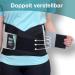 Adjustable Back Bandage for Men & Women - Lumbar Support Belt for Back Pain Relief | XL Size (40-47 Inches) - Injury Prevention & Stabilization - Buy Online on GoSupps.com