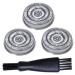 SW-S7105 Replacement Shaver Heads Blade Cutters Electrical Wet Dry Shave Razor for Sweet-LF SW-S7105 Sweet-LF Rotary Shaver Suitable For Most Shaving Heads