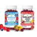 Lunakai USA Made Magnesium Glycinate & Shilajit Gummies Bundle Stress Relaxation and Vitality Support