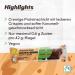 Powerbar Protein Plus Low Sugar Vegan Salty Almond Caramel - 12x42g High Protein Bar | Vegan Snack for Fitness - Buy Online on GoSupps.com