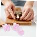 OUNONA 6 Pcs Biscuit Mold Kids Cookie Cutters Cute Cookie Cutters Animal Cookie Cutters Hanging Transparent Bin Small Cartoon Molds Cat Cookie Pastry Molds Paper Cup Silica Gel 3D The Cat 8x7.5cmx2pcs Pinkx2pcs - Buy Online on GoSupps.com