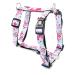 Max & Molly dog harness in H-shaped ultra-comfortable dishes dog made of neoprene for large dogs Cherry Bloom/L padded safe & ultra light-comfort for your loyal companion L Cherry Bloom