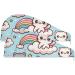 Kawaii Cute Cats Hair Towel 2 Pack | Super Absorbent Quick Dry Turbans for Women & Girls - Buy Online on GoSupps.com