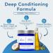 Elon Essentials Deep Conditioning Hair Mask - Hydrating Treatment with Shea Butter, Biotin, Argan & Coconut Oil - Restores Shine & Silkiness - 8 oz - Buy Online on GoSupps.com