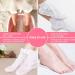 2 Pairs Foot Peel Mask for Soft Baby-Soft Feet | Exfoliating & Moisturizing Callus Remover Treatment Socks with Plant Formula | Rose Scented - Buy Online on GoSupps.com