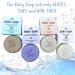 Organic Baby Soap Bars Set - Handmade in USA for Sensitive Skin - Natural Cold Process Soap for Baby, Toddler, Kids - 4 Pack - Buy Online on GoSupps.com
