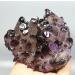 for Novelty Natural Quartz Crystal Purple Ghost Cluster VUG Specimen Crystal Cluster (Size : 300-400g)