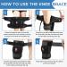 NEENCA Hinged Knee Brace for Men & Women - Adjustable Compression Support for Knee Pain Relief - Ideal for Meniscus Tear, ACL, PCL, MCL - Large Size - Buy Online on GoSupps.com