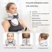 Cervical Neck Traction Device Adjustable Inflatable Neck Stretcher Collar Soft Cervical Support Relief for Stiffness Neck Pain Neck Curve Restorer 47cm - Buy Online on GoSupps.com