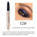 Cream Eyeshadow Stick 2-in-1 Eye Shadow Pencil Crayon with Smudger | Waterproof & Long-Lasting Eye Makeup | Midnight Black Blue Shimmer Eye Shadow Stick - Buy Online on GoSupps.com