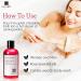 Nabila K Rose Garden Bubble Bath - All Natural & Tear-Free Formula for Sensitive Skin - Moisturizing Luxury Bath with Rose Essential Oils - 8oz for Women & Men - Buy Online on GoSupps.com