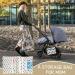 Buy Hioqfr Diaper Bag Organizer - Compact Baby Diaper Pocket for On-the-Go | Wet Wave Whales Design - Buy Online on GoSupps.com