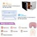 Atsuwell Sinus Mask: Warm & Cold Compress Eye Mask for Dry Eyes - Pink & Blue - Buy Online on GoSupps.com
