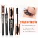 Buy 2 in 1 4D Silk Fiber Eyelash Mascara & Waterproof Liquid Eyeliner - Extra Long Thick Voluminous Lashes - Fast Drying Long-Lasting Black Mascara for Intense Definition - Buy Online on GoSupps.com