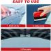 MYNOCK Gelmalls Glass Cleaner Automotive Oil Film Cleaning Brush Car Oil-Repellent Film For Car Windows Glass Glossy Cleaner Improves Clarity and Visibility (3 red) Red 3 - Buy Online on GoSupps.com