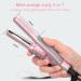DAN Mini Flat Iron for Short Hair | Dual Voltage Travel Straightener with U-Shaped Design Plates | 30s Fast Heating - Buy Online on GoSupps.com
