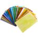 MaxGrain 20 Sheets Tiffany Stained Glass Variety Pack - 4x6 inch for Crafts - Mixed Bright Colors & Patterns - Buy Online on GoSupps.com